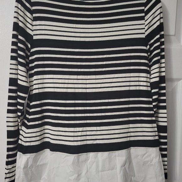 Calvin Klein striped‎ tunic NWT Size XS - Picture 5 of 6